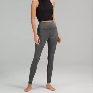 Lululemon align high rise heather grey leggings